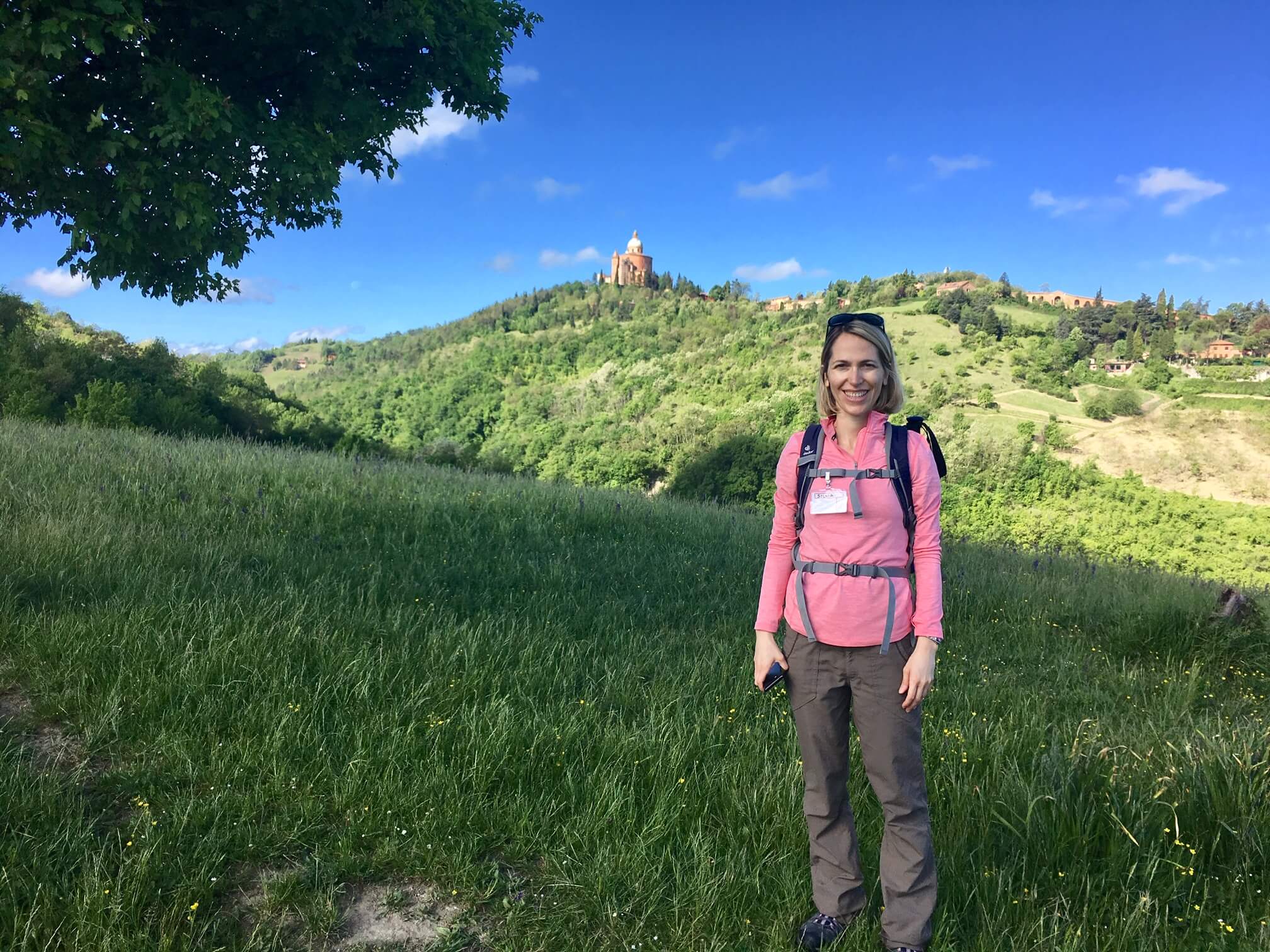Silvia Donati certified hiking guide in Bologna